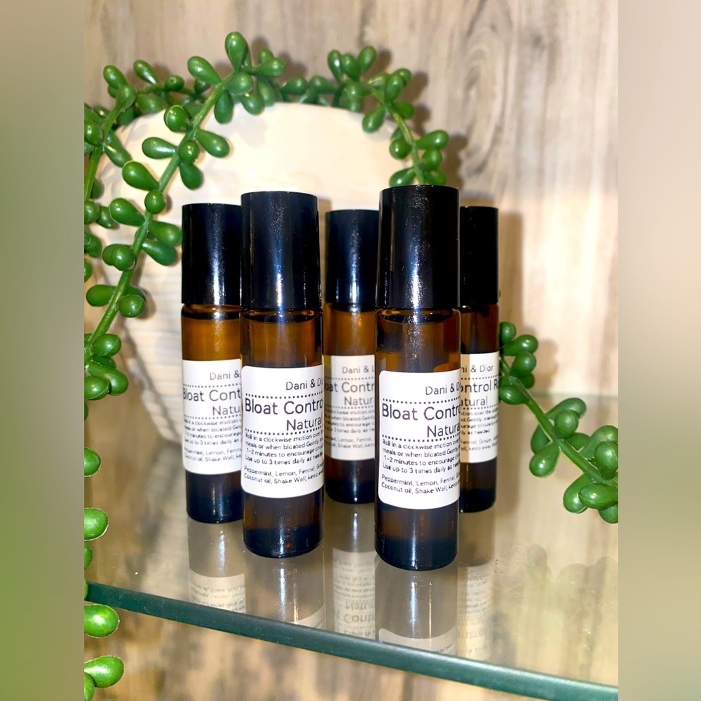 Bloat Relief Control Roller- 10ml roller- handcrafted